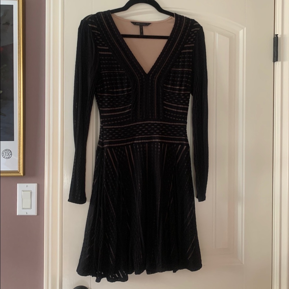 BCBG Max Azeris Kinley Cable Stripe Dress